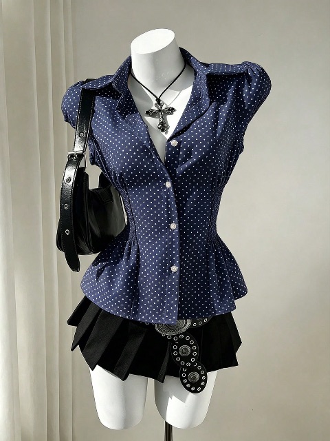 Blusa polka dot