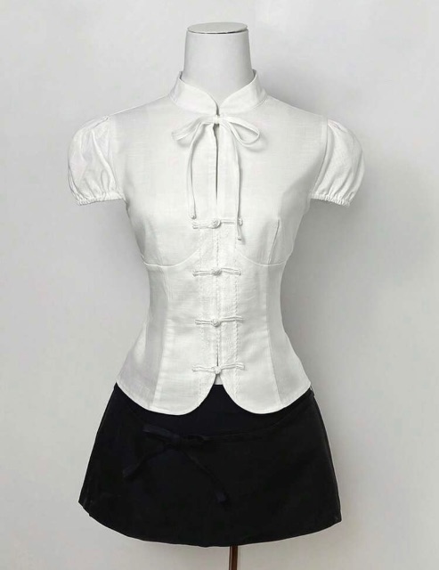 Blusa estilo asiático